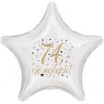 74. narozeniny balónek hvězda balonky.cz 74. narozeniny balónek hvězda balonky.cz