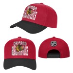 Outerstuff Dětská kšiltovka Chicago Blackhawks NHL Icebound Pro Crown