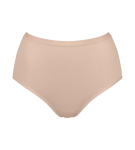 Dámské kalhotky GO Daily Cotton Highwaist 3P - BROWN - béžové 00LZ - SLOGGI NEW BEIGE XXL