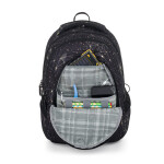Studentský batohový 3-dílný set Bagmaster DIGITAL 25 A VESMÍR (batoh,pouzdro)