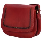 Luxusní dámská crossbody kabelka Isaac, vínová