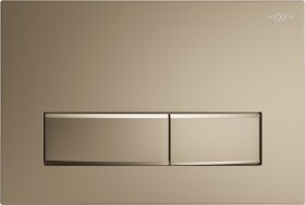 MEXEN - Fenix 09 splachovací tlačítko, zlatá /kompatibilní s Geberit Sigma UP300 a UP320/ 600904