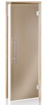 Dveře do sauny "A" Lux 9x21 Bronze 890x2090 mm olše CA921BRALLL