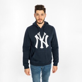 47 Brand Pánská Mikina New York Yankees Imprint 47 BURNSIDE Pullover Hood Velikost: