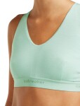 Dámská merino podprsenka ICEBREAKER Wmns 125 Cool-Lite Sprite Racerback Bra, Mint velikost: L