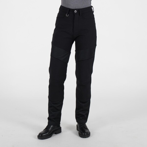 Dámské textilní motocyklové kalhoty Knox Urbane Pro černé - Xxl