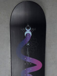 Gravity SIRENE black snowboard 156