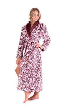 Flora S Mauve mist vzor XXL šálový límec flannel fleece 100% polyester zahřátí/hřejivé Mauve wine vzor