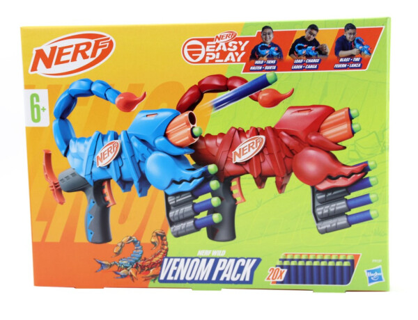 Nerf 2 pistole + 20 šipek Venompack - Hasbro Nerf