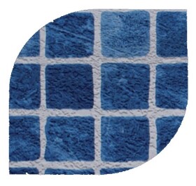 Astralpool Cefil těžká fólie 1,5 mm s polyesterovou vložkou a potiskem MOSAICO (modrá mozaika), 2,05 m šířka, metráž - cena je za m2