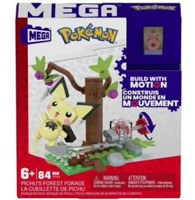 Mega Construx Pokemon - Pikatchu Lesní dobrodružství