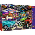 Puzzle Premium 1000 dílků - Tea Time: Sběratelská garáž