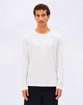 Tričko Armedangels Jaames Longsleeve 188 white
