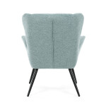 Křeslo ušák, modrá, látka, AK-H9206 BLUE2