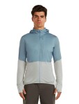 ICEBREAKER Mens Mer 200 Real Des LS Zip H FLBLUE (vzorek) velikost: M