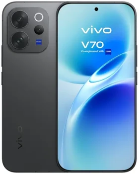 Vivo V70 černá / Telefon / 6,59" AMOLED / Snapdragon 7 Gen 4 / 8GB / 256GB / 50 MP ZEISS (5675286)