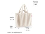 Taška přes rameno Reisenthel Softshopper Teddy chocolate