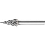 PFERD 21214183 frézovací kolík tvrdokov Špičatý kužel Délka 41 mm Vnější Ø 3 mm Pracovní délka 11 mm Ø hřídele 3 mm 1 ks