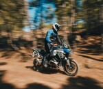 Adventure helma Nexx Y.Travl Primal blue/red - L / modrá