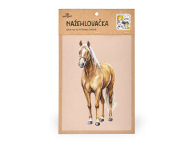Nažehlovačka M 087 - Kůň hnědý světlý.