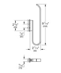 GROHE - Selection Držák náhradního toaletního papíru, chrom 41067000