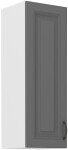 Horní skříňka Stilo 30 G-90 1F Barva korpusu: Bílá, Barva dvířek: Dust Grey