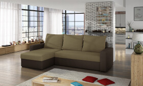 Sedací souprava Livio Provedení: Univerzální, látka: Alova 07/ Alova 67 brown