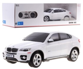 RASTAR Auto na dálkové ovládání R/C BMW X6 Rastar 1:24 bílé