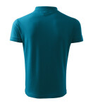 Pique Polo polokošile pánská tmavý tyrkys 2XL