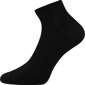 VOXX Ponožky krátké sportovní SETRA prodyšné ČERNÉ (3 páry) 39-42 102054