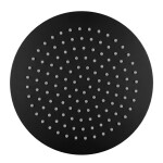 REA - Kulatá dešťová sprcha JS-P014B 25cm Black REA-P8601