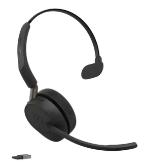Jabra Evolve3 65 Mono MS Link 390a černá / Mono náhlavní souprava / mikrofon / Bluetooth / USB-A / výdrž 59 h (36599-899-999)