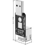 BIGTREETECH PANDA HUB – USB rozbočovač pro Bambu Lab P1P / P1S