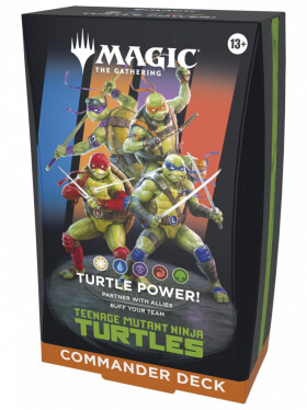 Magic The Gathering: Teenage Mutant Ninja Turtles - Commander Deck