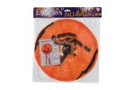 Lampion koule Halloween se střapci papírový, průměr 30 cm - mix motivů
