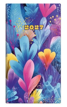 Diář 2027 kapesní - Napoli čtrnáctidenní - design 6