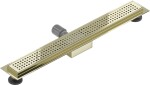 MEXEN/S - Flat M08 odtokový žlab 50 cm zlatý 1525050-15