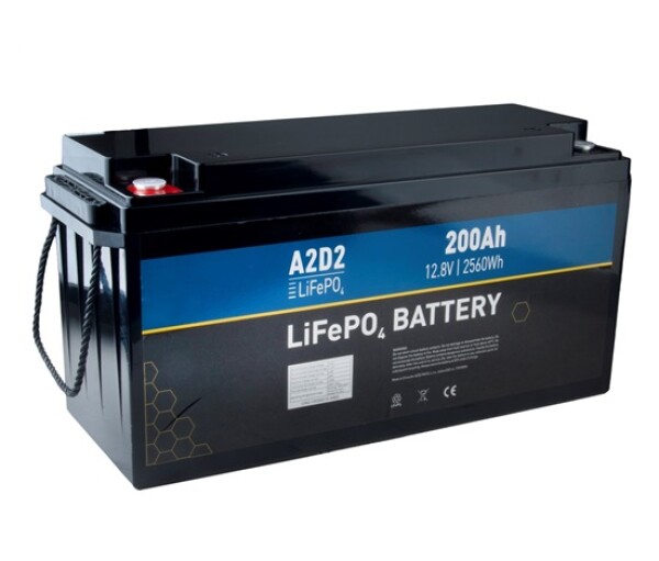 AVACOM A2D2 baterie LiFePO4 12,8V 200Ah M8 EDF_1100757