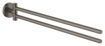 GROHE - Essentials Držák na ručníky, kartáčovaný tmavý grafit 40371AL1