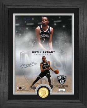 Highland Mint Obraz Brooklyn Nets NBA Kevin Durant Coin Photo Mint