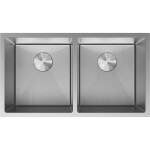 MEXEN - Binox ocelový dřez 2-bowl 800 x 450 mm, nerez HC 6421802000-01HC