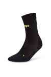 CEP dámské běžecké kompresní vysoké ponožky ULTRALIGHT 4.0 - black/grey Velikost: III (Vel. chodidla 37-40)