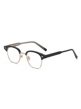 VeyRey Brýle blokující modré světlo polorámové Ranw černá