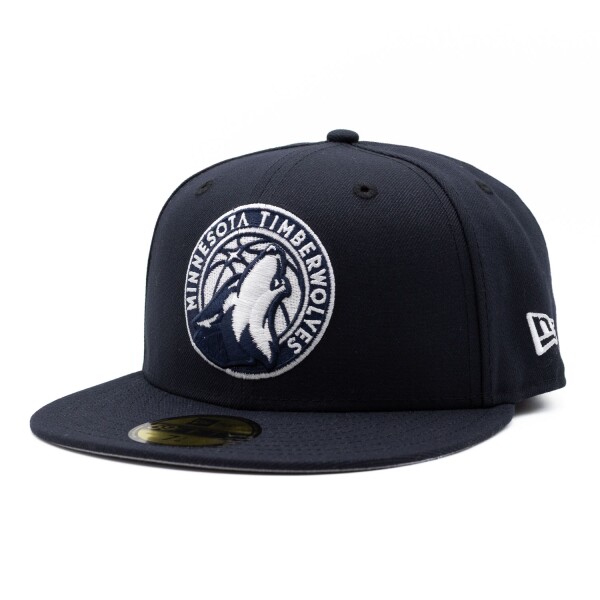 New Era Pánská kšiltovka Minnesota Timberwolves NBA Navy Logo 59FIFTY Fitted Velikost: 7 3/8