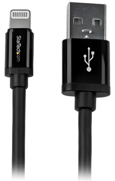 StarTech USB-A - Lightning černá / Kabel / 2 m / USB 2.0 / pro Apple (USBLT2MB)