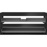 MEXEN - Box-A skříňka pro umyvadlo 100, 2 zásuvky, černá mat 91AX0-1000-470-2-71