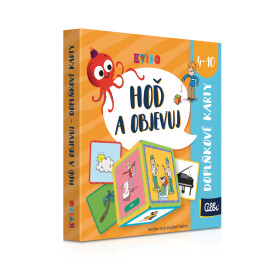Kvído - Hoď a objevuj - karty - Albi