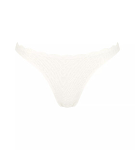 Dámská tanga ZERO Feel Bliss String - WHITE - bílé 00GZ - SLOGGI WHITE XL