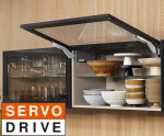 Blum Sada Aventos HK top ALU Servo-drive mechanismus: slabý, krytka: šedá tmavá (BLAHKT_51)