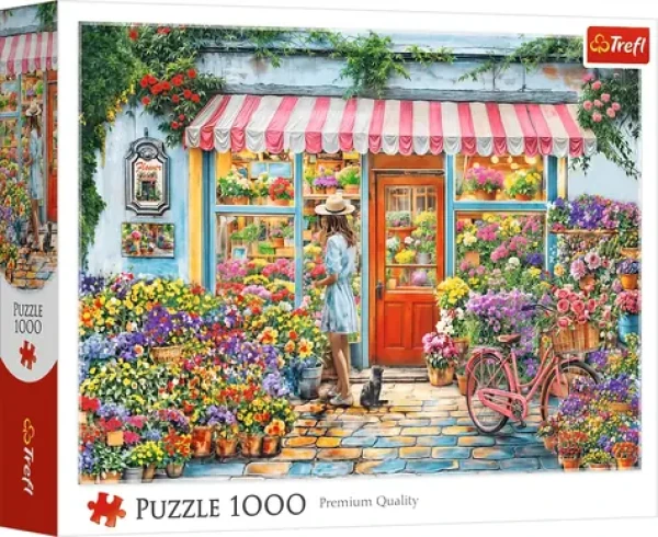 TREFL Puzzle Květinářství